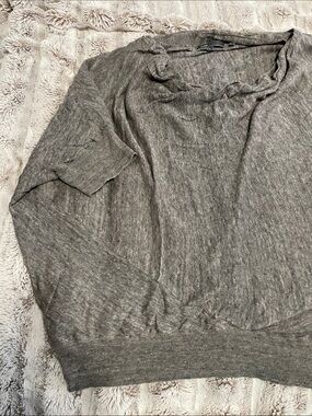 Vince Heather Gray Cowl Neck Sweater